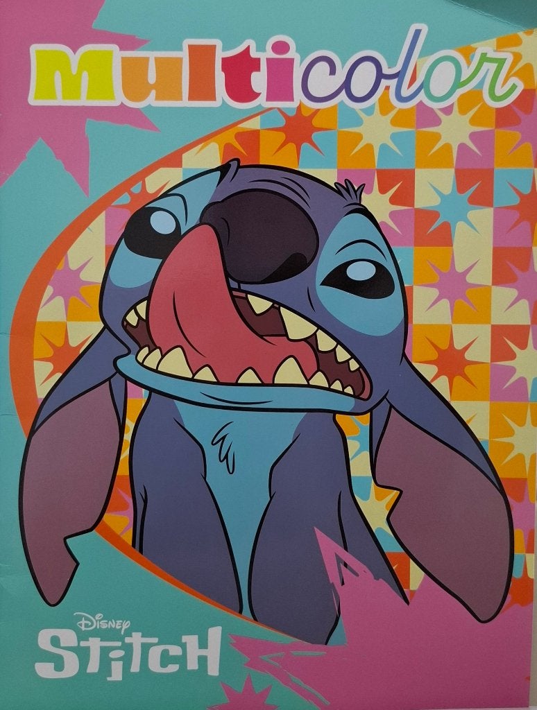 Disney Stitch Kleurboek - Multicolor NIEUW
