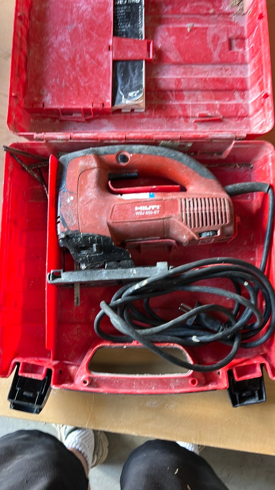 Hilti decoupeerzaag, Decoupeerzaag, Ophalen of Verzenden, Zo goed als nieuw, 30 tot 70 mm