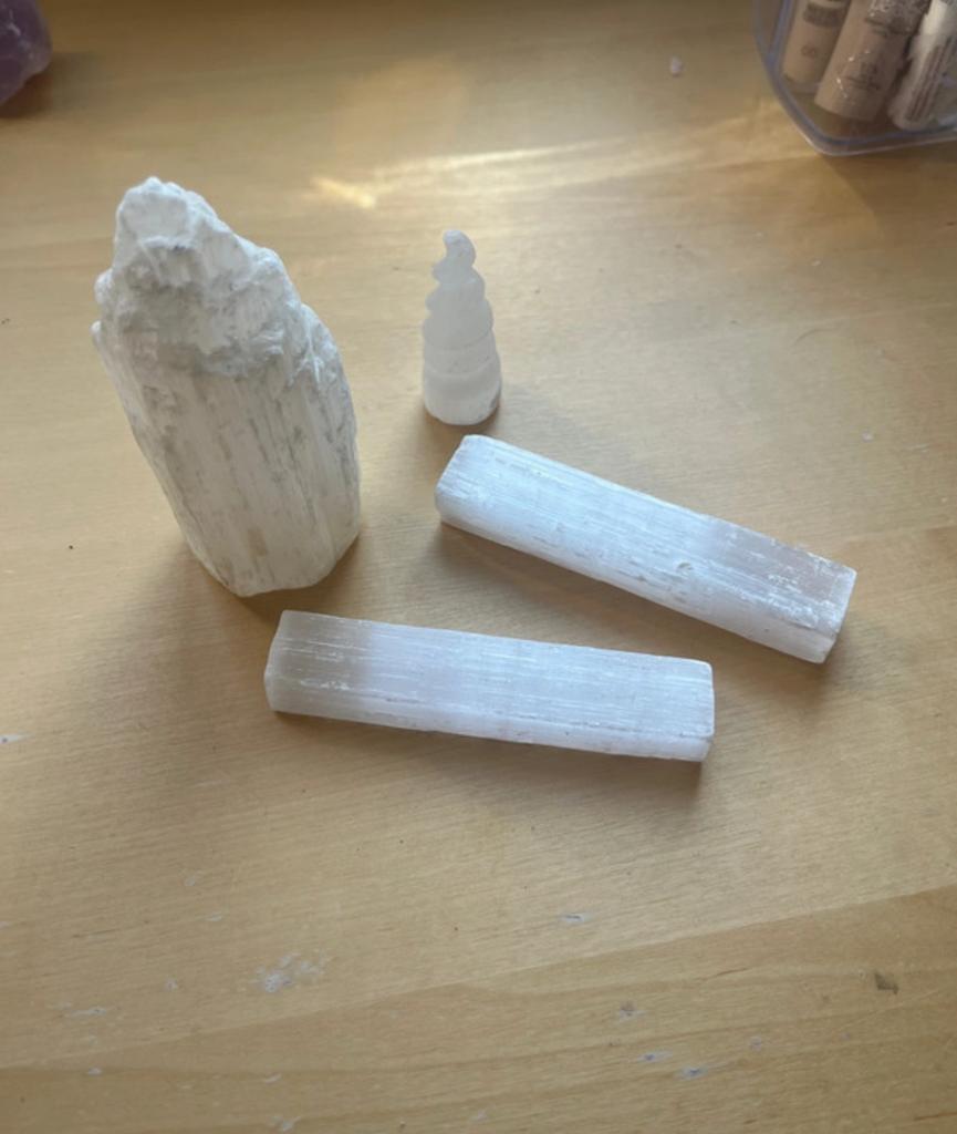 Seleniet toren en staven, Sieraden, Tassen en Uiterlijk, Edelstenen, Ophalen, Zo goed als nieuw