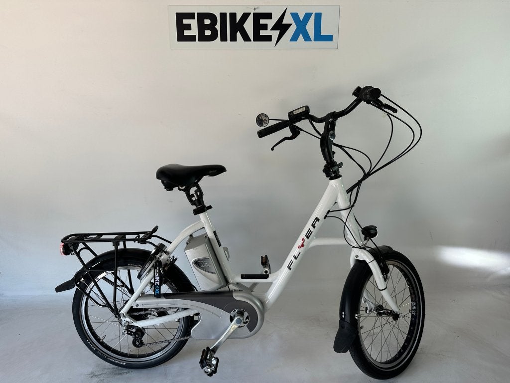 Flyer Compact Fiets Wit 20" met Rohloff, Niet ingevuld, Niet ingevuld, Niet ingevuld