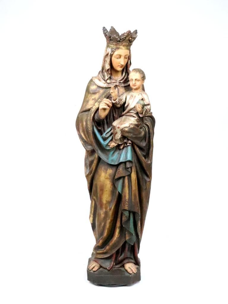 Madonna met kind, 19de eeuw, Ophalen