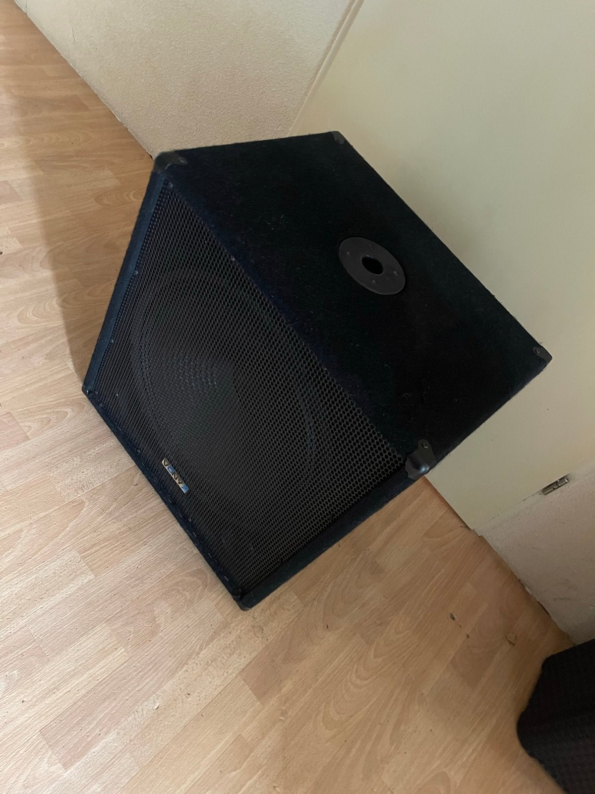 Vonyx SWMBA18 Bi-Amplifier Subwoofer 18 inch, Ophalen, Gebruikt, Subwoofer, Overige merken