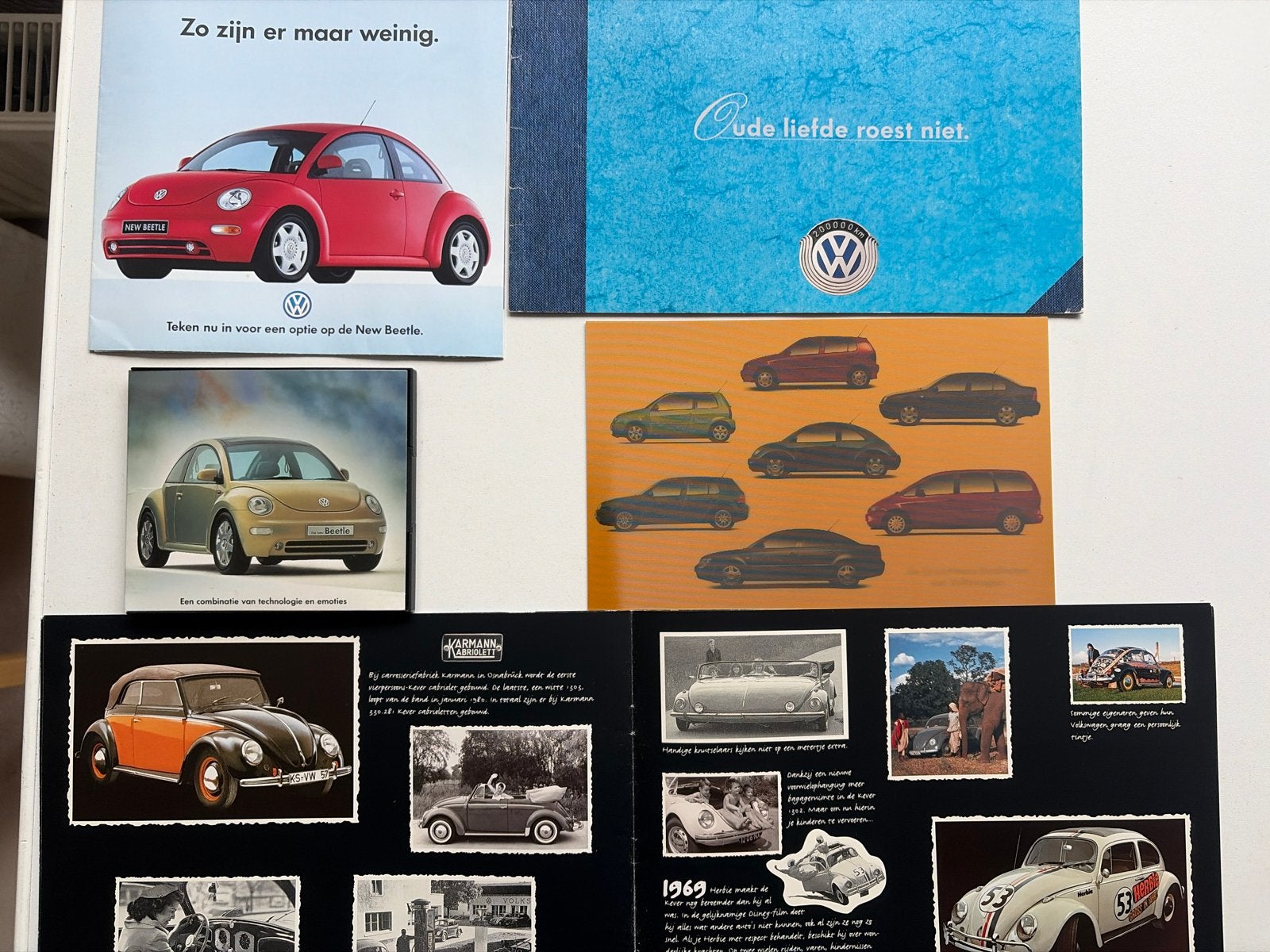 Volkswagen Beetle Promotiemateriaal en CD, Ophalen of Verzenden, Zo goed als nieuw, Volkswagen