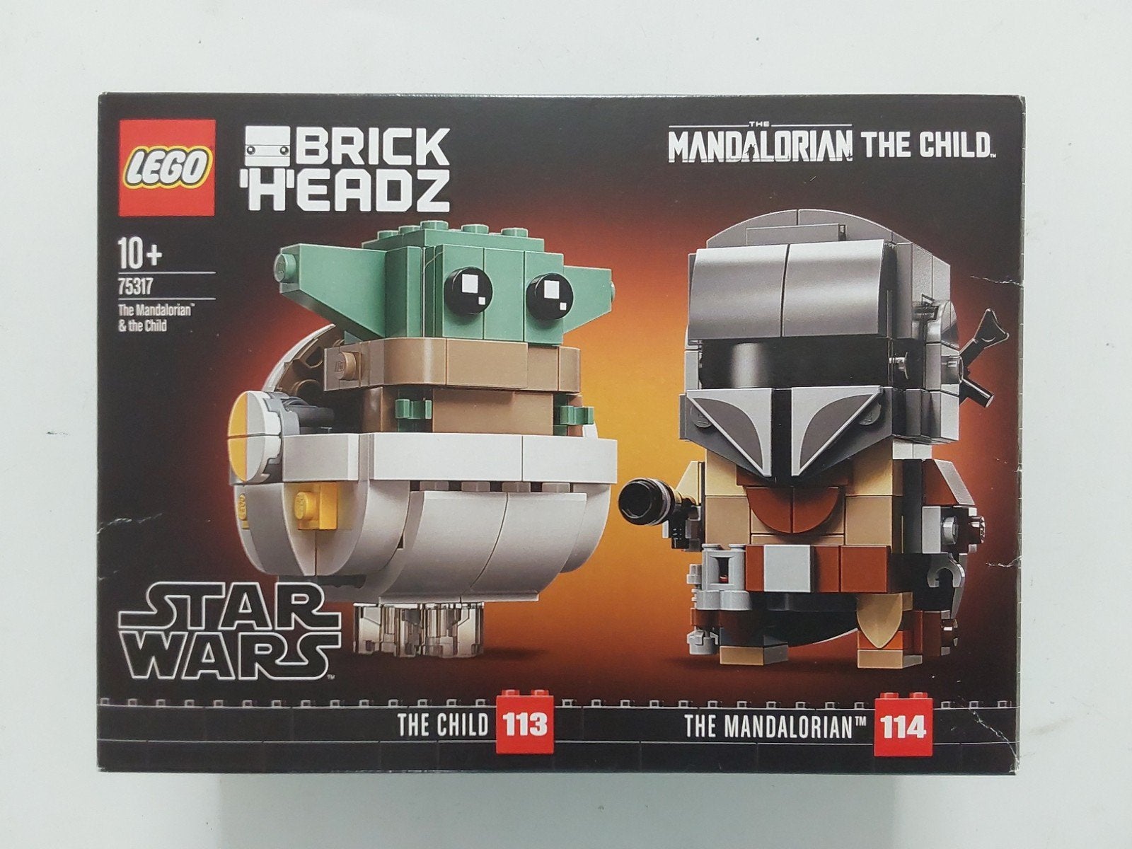 Lego 75317 Brickheadz Star Wars De Mandalorian en het Kind🆕, Compleet, BrickHeadz, Nieuw, Ophalen of Verzenden