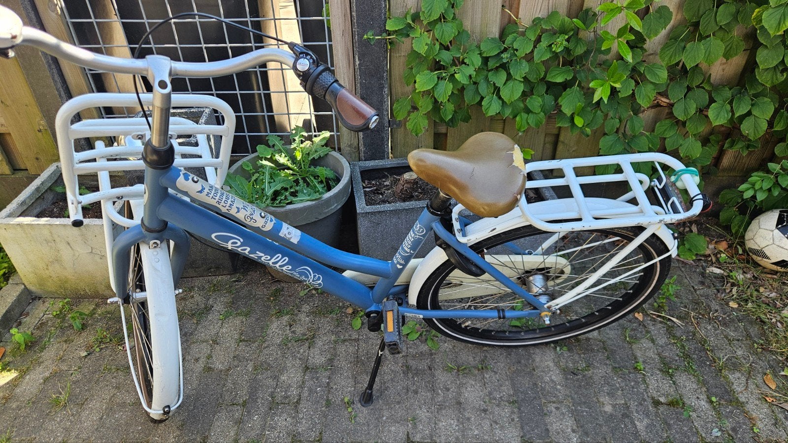 meisje fiets 24 inch gazelle, Ophalen, Minder dan 10 versnellingen, Gebruikt, Minder dan 49 cm