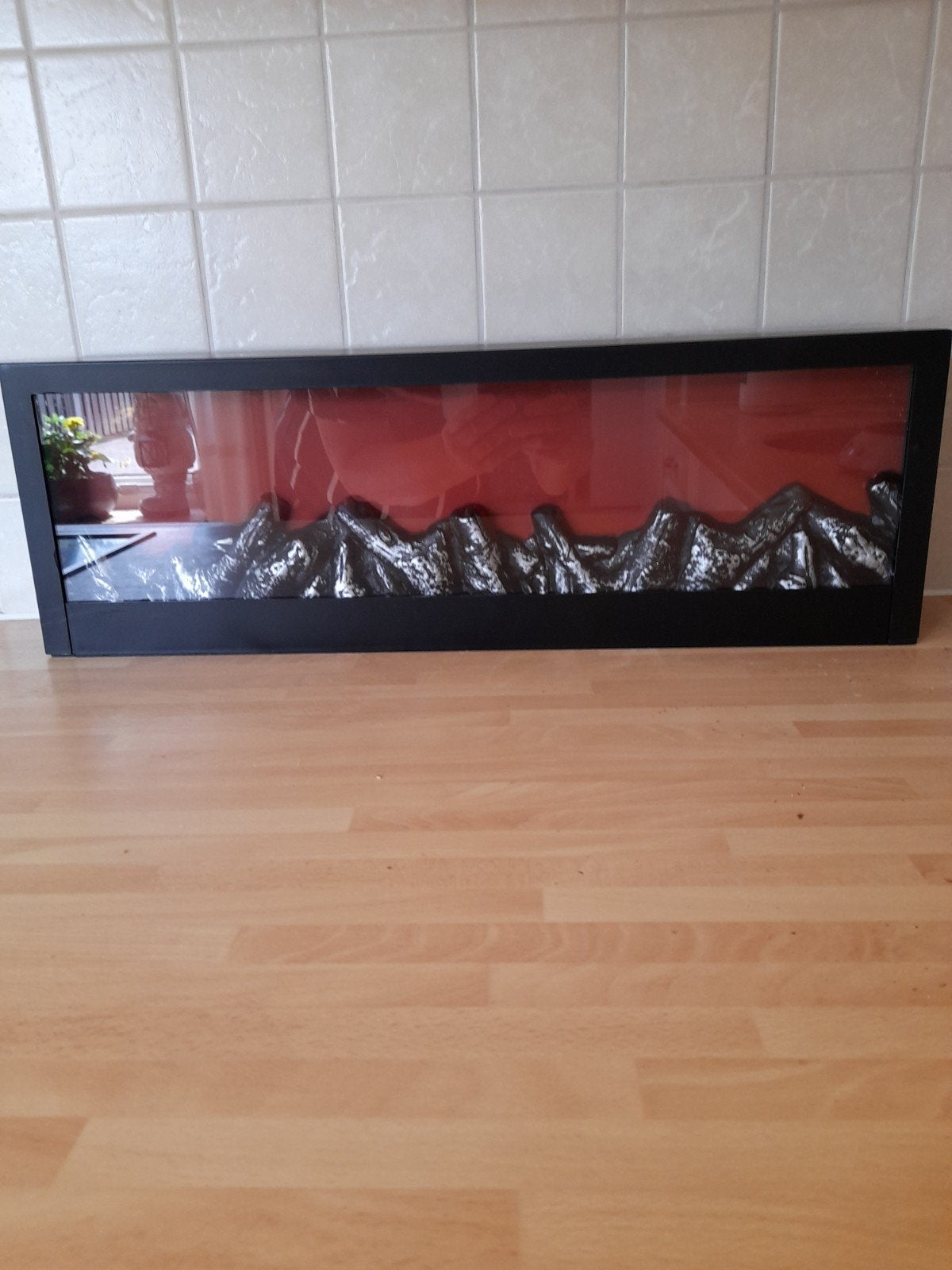 led sfeer haard, Ophalen
