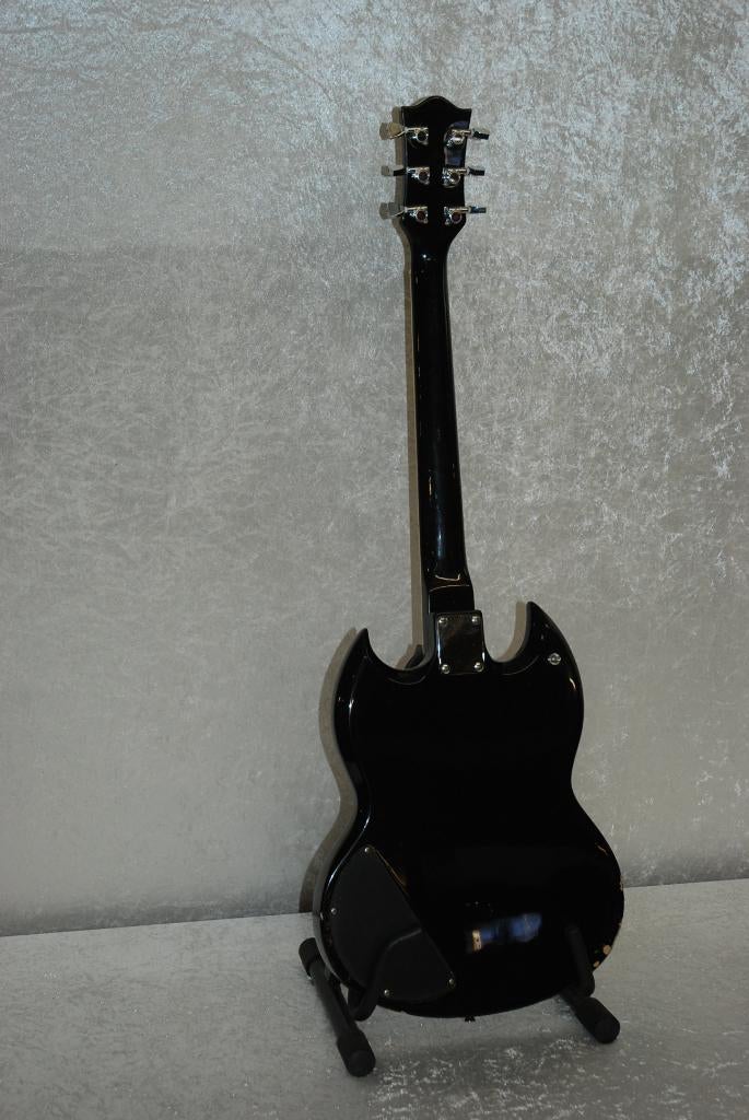Dimavery SG model DP529 elektrische gitaar met rondom schade, Gebruikt, ., Ophalen of Verzenden, Dimavery