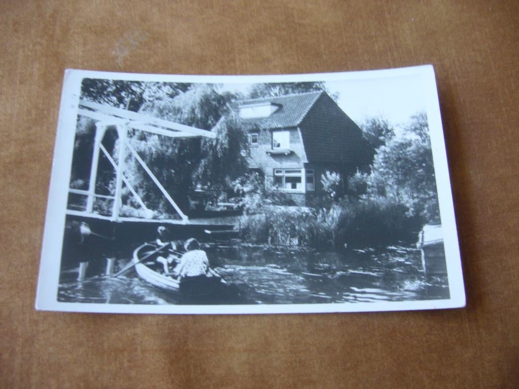 REEUWIJK  :  N.R.V CLUBHUIS DE KAREKIET   1945, Verzamelen, Ansichtkaarten | Nederland, Ophalen of Verzenden, 1940 tot 1960, Gelopen