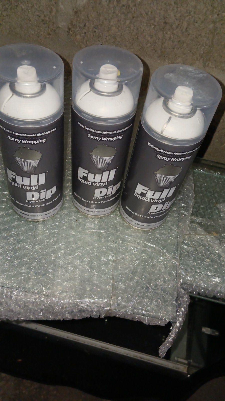 Full Dip vloeibaar vinyl spuitbus - 3 stuks ( nieuw. ), Ophalen of Verzenden
