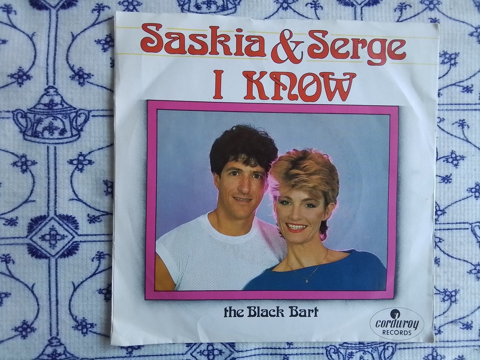 Saskia & Serge        I know, Cd's en Dvd's, Vinyl Singles, Ophalen of Verzenden, Zo goed als nieuw, 7 inch, Pop