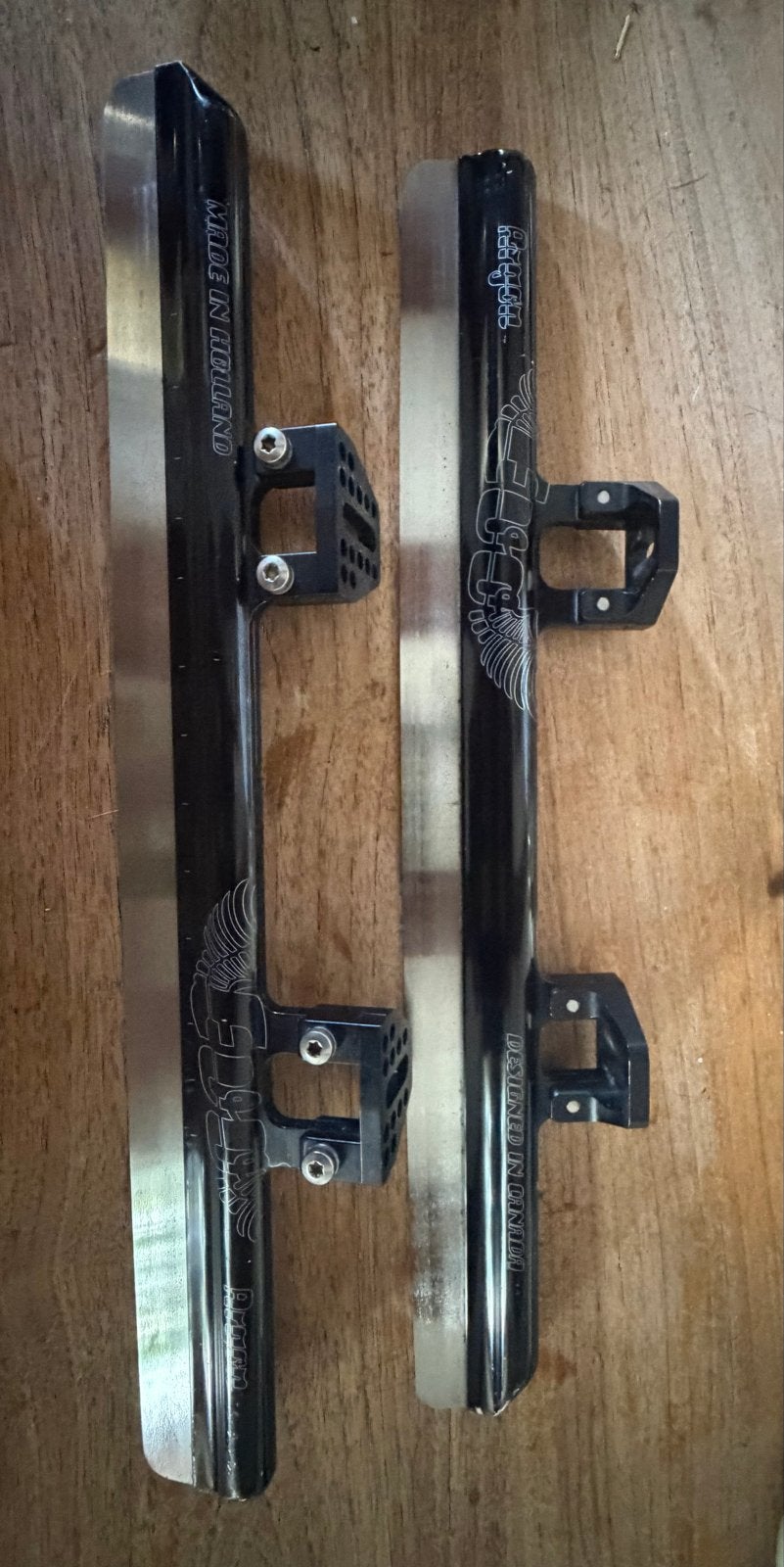 Evo shorttrack ijzers 16.5 inch, Ophalen, Zo goed als nieuw, Overige typen, Overige merken