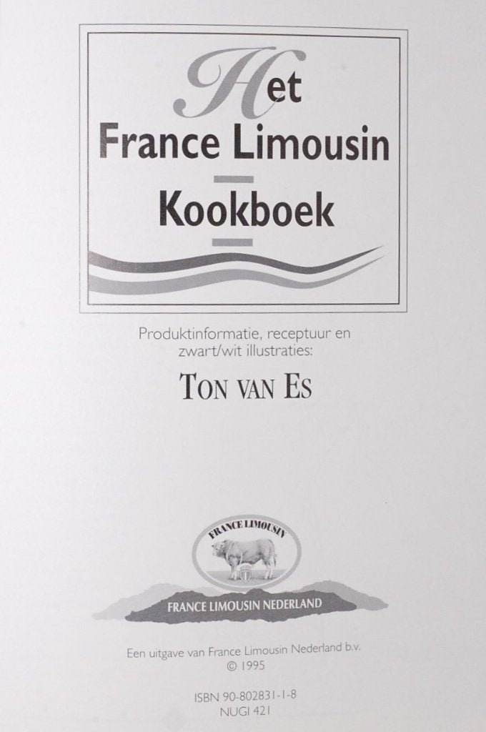 Boek: Het Franse Limousin Kookboek (Hardcover, 1995), Verzenden, Zo goed als nieuw, Frankrijk