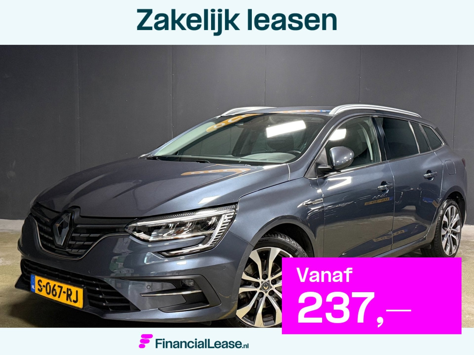 Renault Mégane Estate 1.6 E-Tech Plug-In Hybrid 160 Techno, 77 km/l, Gebruikt, 4 cilinders, 1573 kg