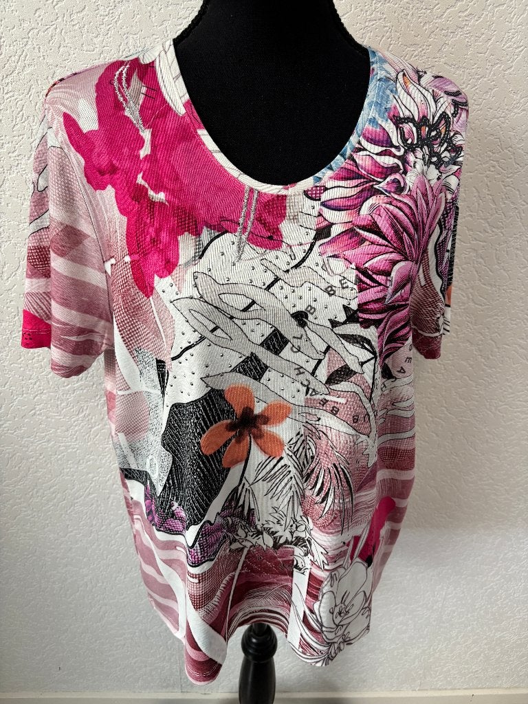 bexleys maat XL oksel tot oksel 60 cm-100% katoen, Kleding | Dames, Overige kleuren, Maat 46/48 (XL) of groter, Ophalen of Verzenden