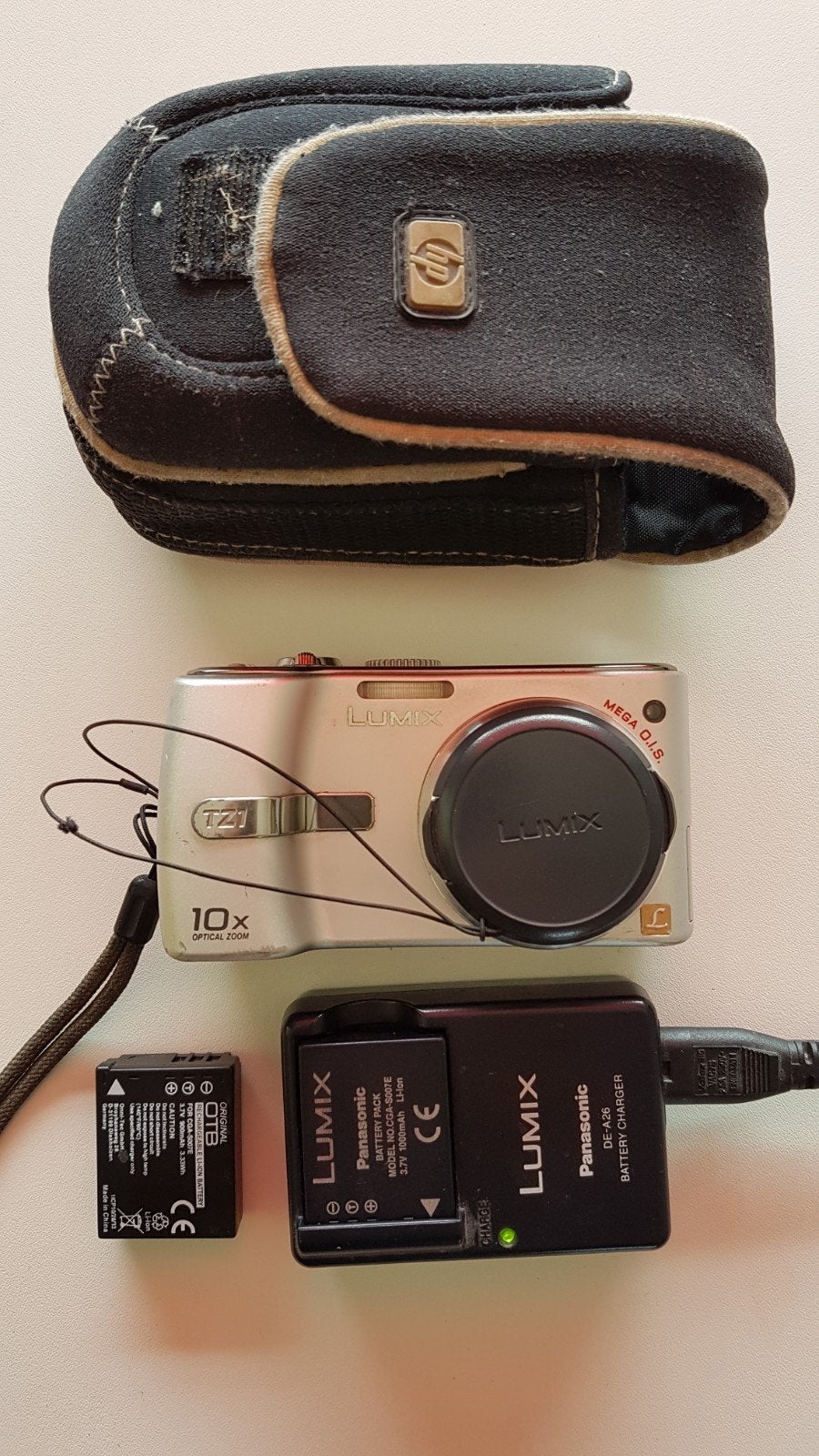 Fotocamera Panasonic Lumix DMC-TZ1, Ophalen of Verzenden, Gebruikt, Panasonic, 8 keer of meer
