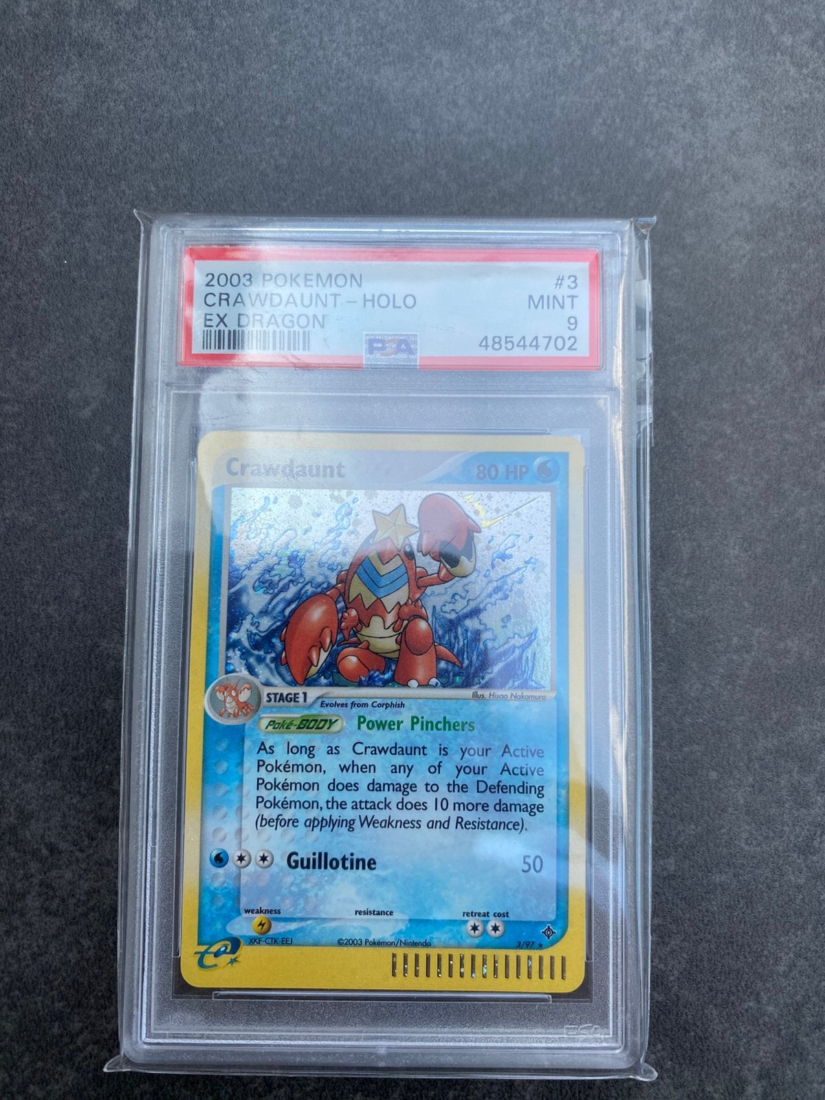 Crawdaunt PSA9, Ophalen of Verzenden, Zo goed als nieuw