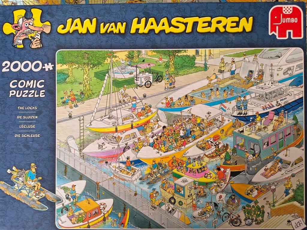 Puzzel Jan van Haasteren, Ophalen, Meer dan 1500 stukjes, Zo goed als nieuw