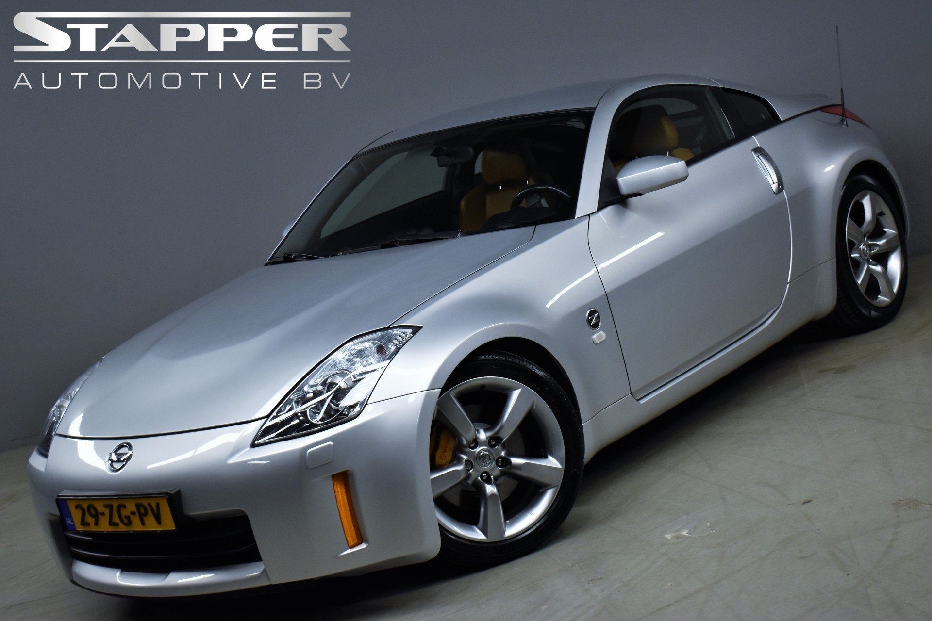 Nissan 350Z 3.5 V6 301pk OrgNL Bose/Navi/Xenon/Led/Leer/Stoe, Auto's, Nissan, 350Z, Achterwielaandrijving, Gebruikt, Handgeschakeld