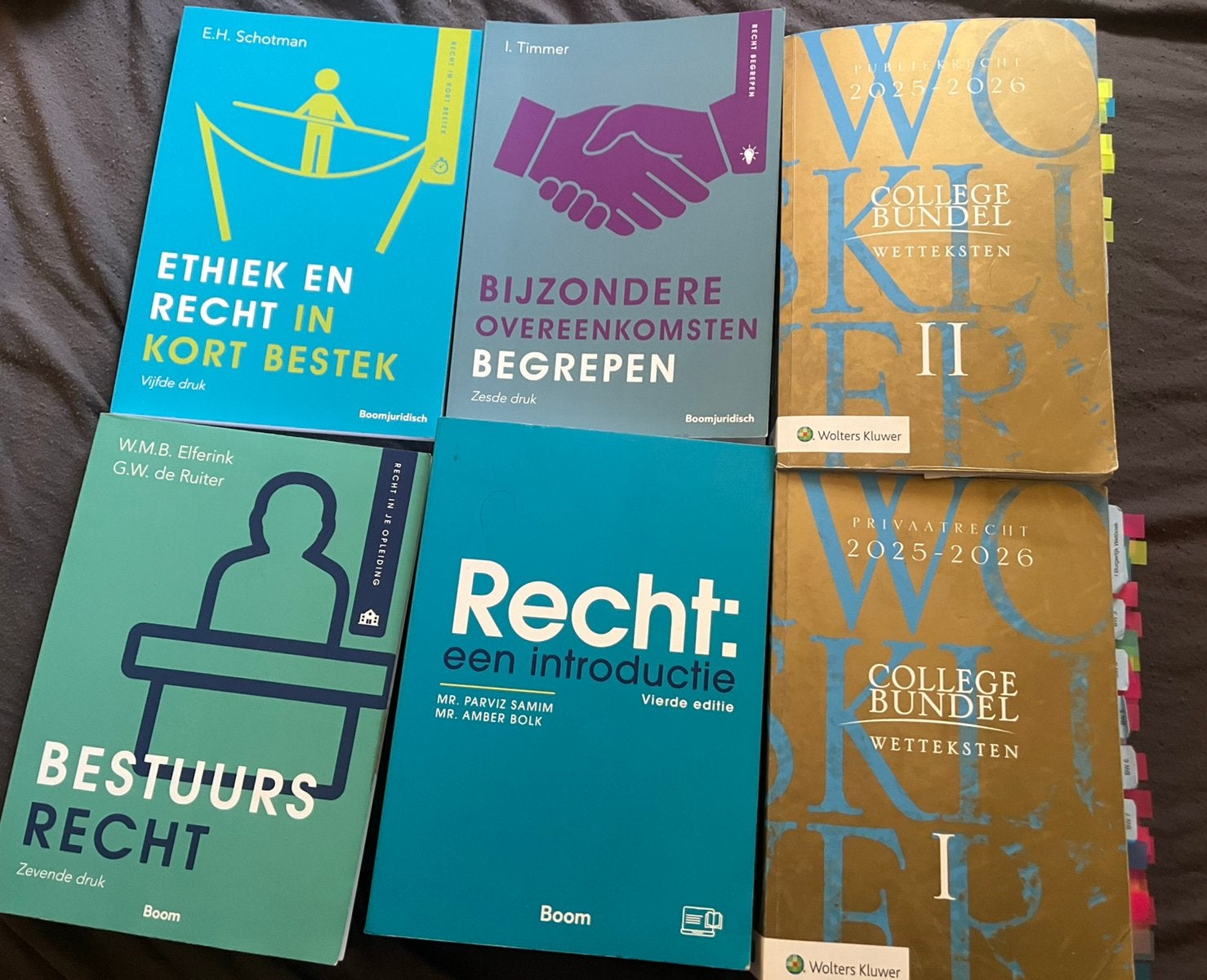 Hbo rechten jaar 1, Boeken, Ophalen of Verzenden, Alpha, Zo goed als nieuw, HBO