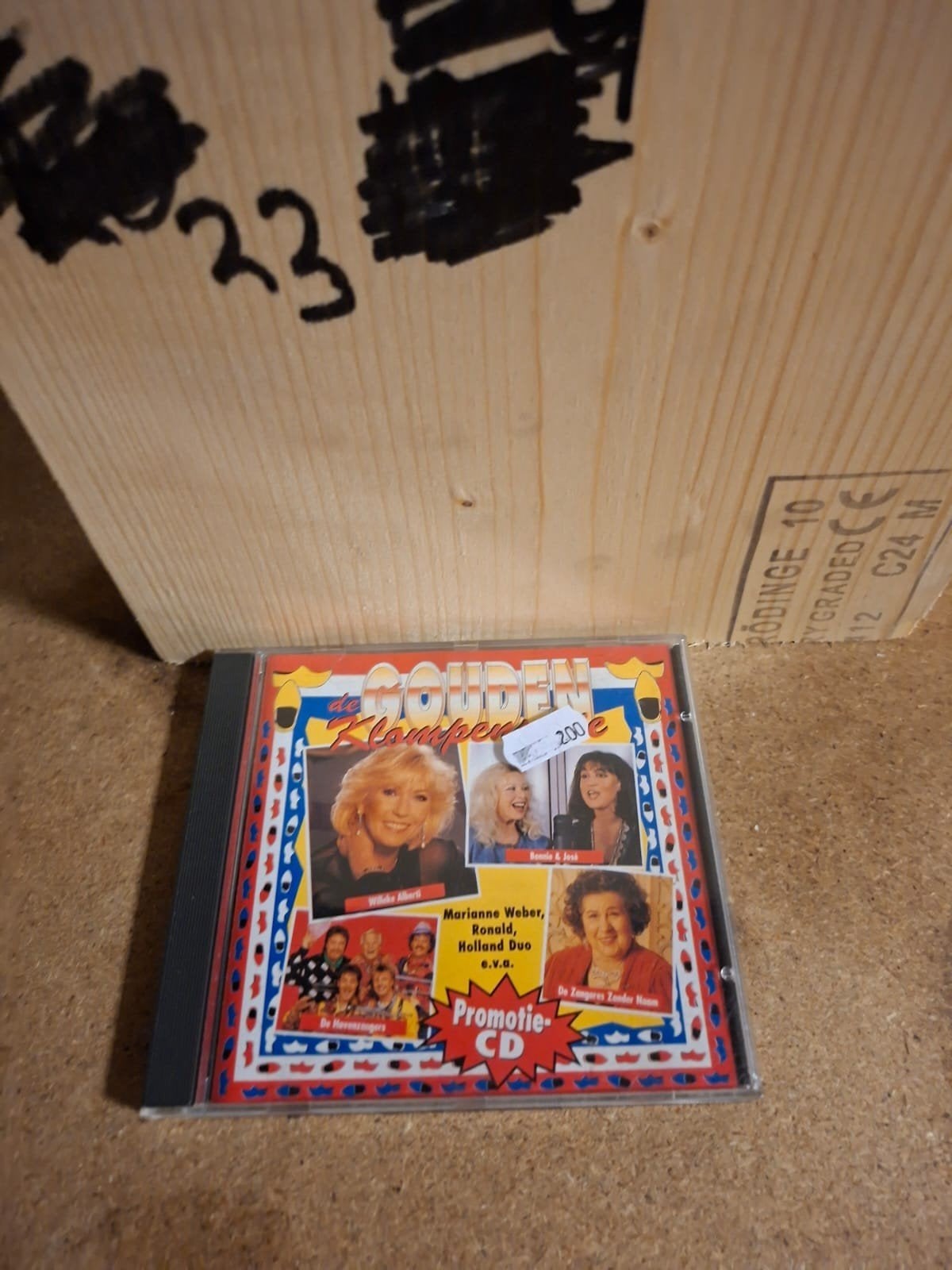 De Gouden Klompen Promotie-CD met diverse artiesten, Ophalen of Verzenden, Gebruikt, Verzamelalbum, Promo