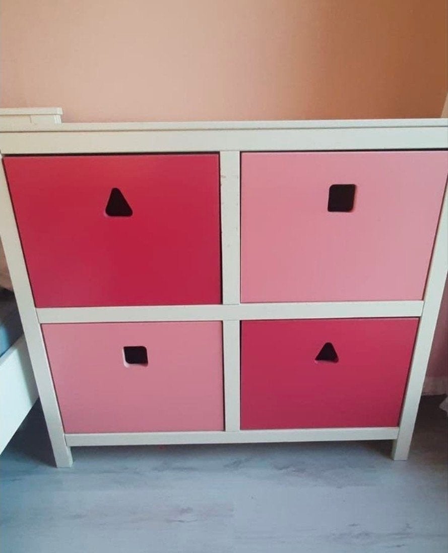 Leuke roze kast, Kinderen en Baby's, Kinderkamer | Commodes en Kasten, Ophalen, Gebruikt, Minder dan 50 cm, 105 cm of meer