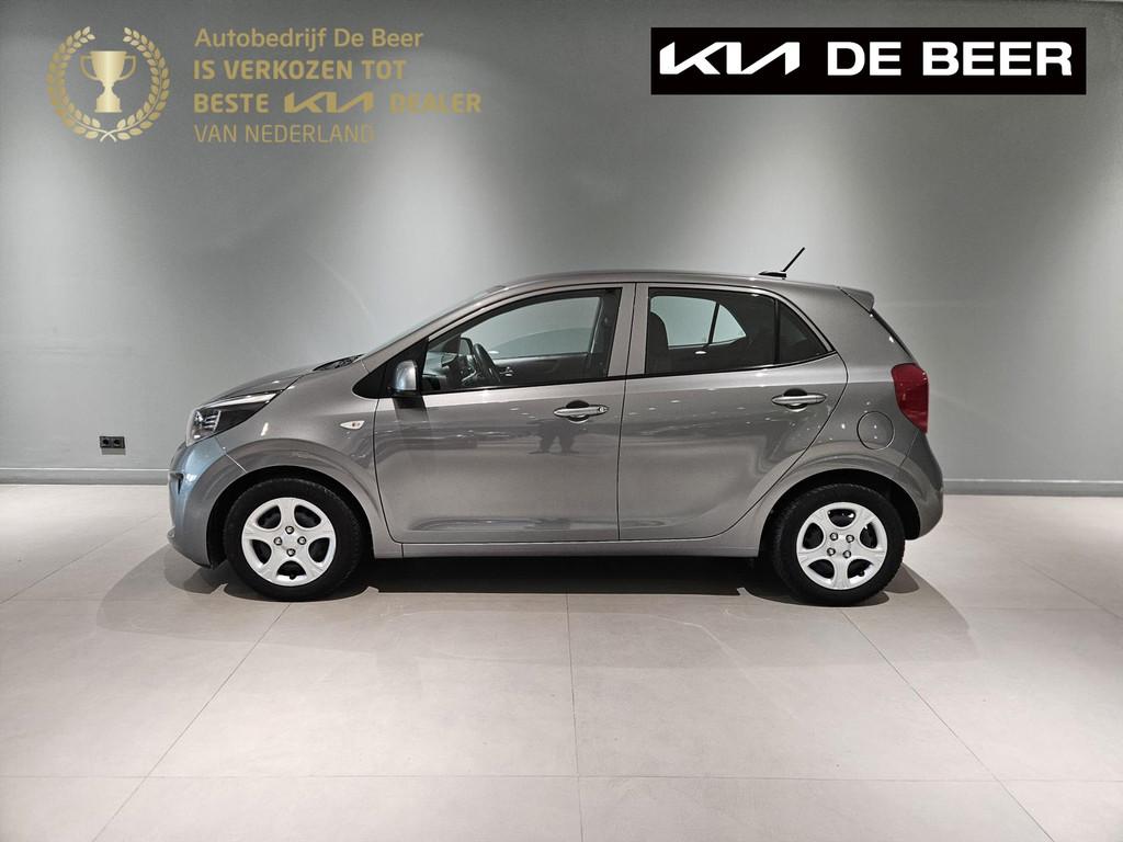 KIA Picanto 1.0 DPi 67pk 4-zits ComfortLine AC/ Bluetooth/ C, 21 km/l, Stof, Gebruikt, 4 stoelen