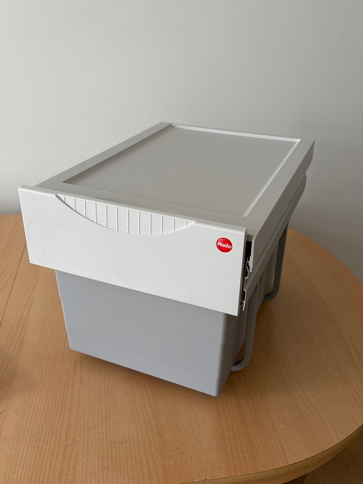 Hailo inbouw prullenbak 2x18L  - Afvalscheiding, Ophalen, Gebruikt, Kunststof, Modern