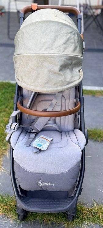 Ergobaby Metro+ Deluxe buggy met accessoires, Zo goed als nieuw, Kinderwagen, Overige merken, Verstelbare duwstang