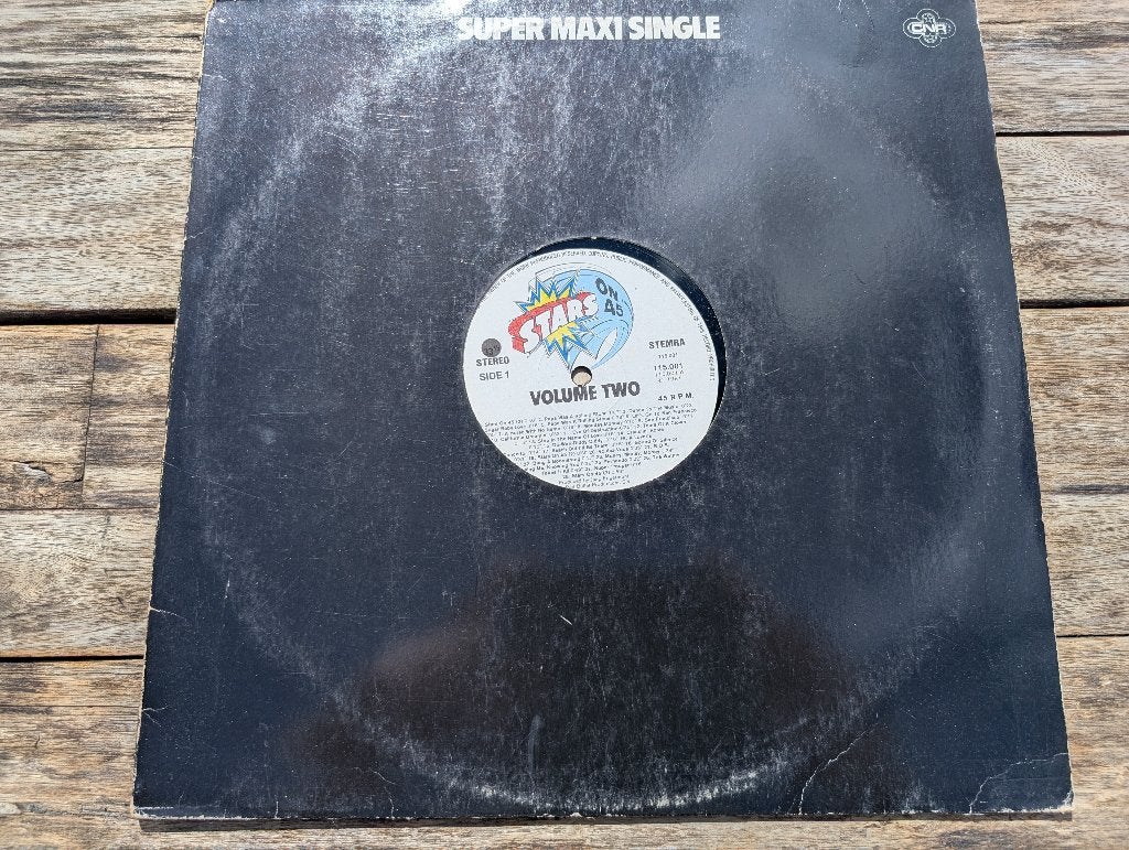 Maxi single - Stars on 45 Volume 2, Cd's en Dvd's, Vinyl Singles, Ophalen of Verzenden, Zo goed als nieuw, Dance en House
