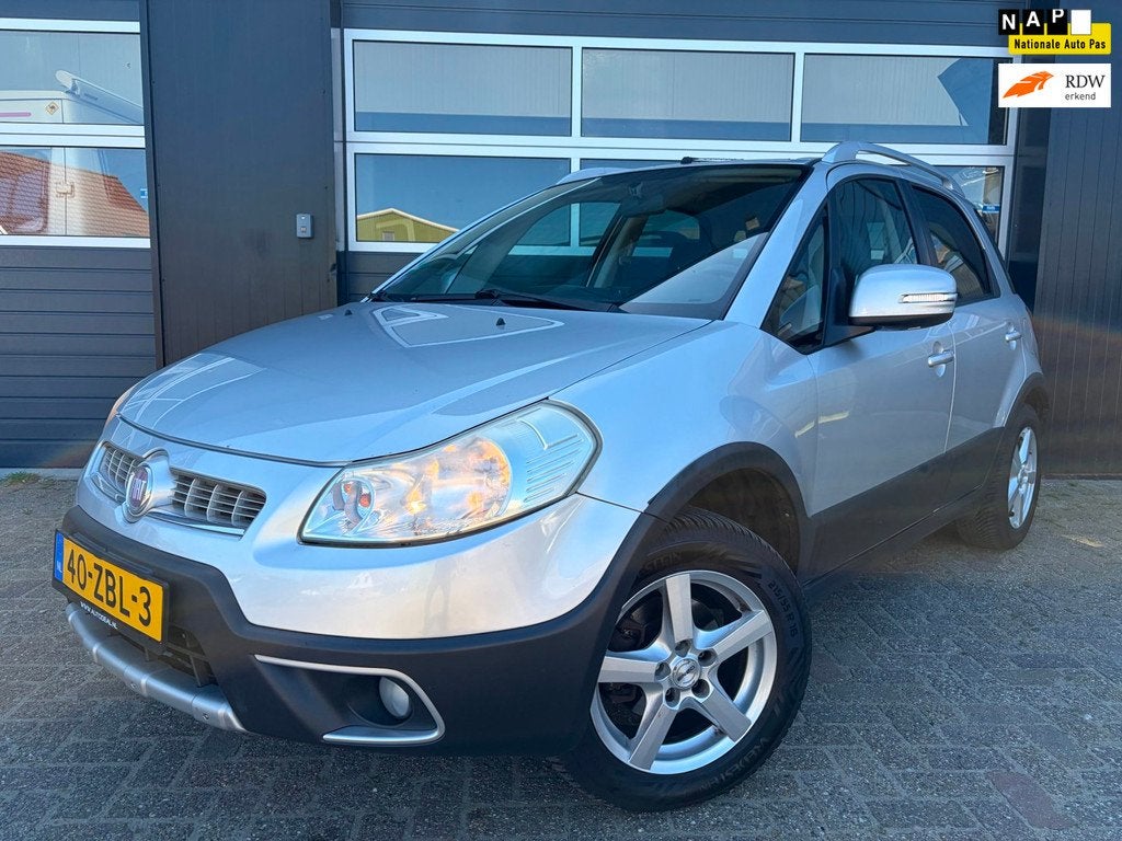 Fiat Sedici 1.6-16V |Airco|Trekhaak|Cruise control!|, Auto's, Voorwielaandrijving, Euro 5, Stof, Gebruikt