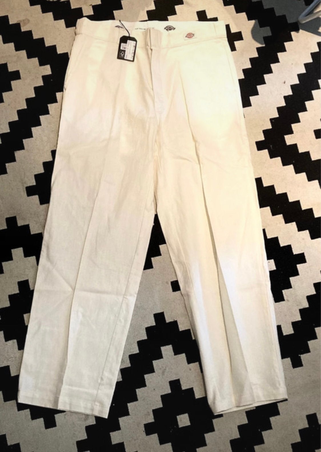 Dickies Pop Trading Company work pants off white 33 new, Kleding | Heren, Ophalen of Verzenden, Nieuw, Overige maten, Beige