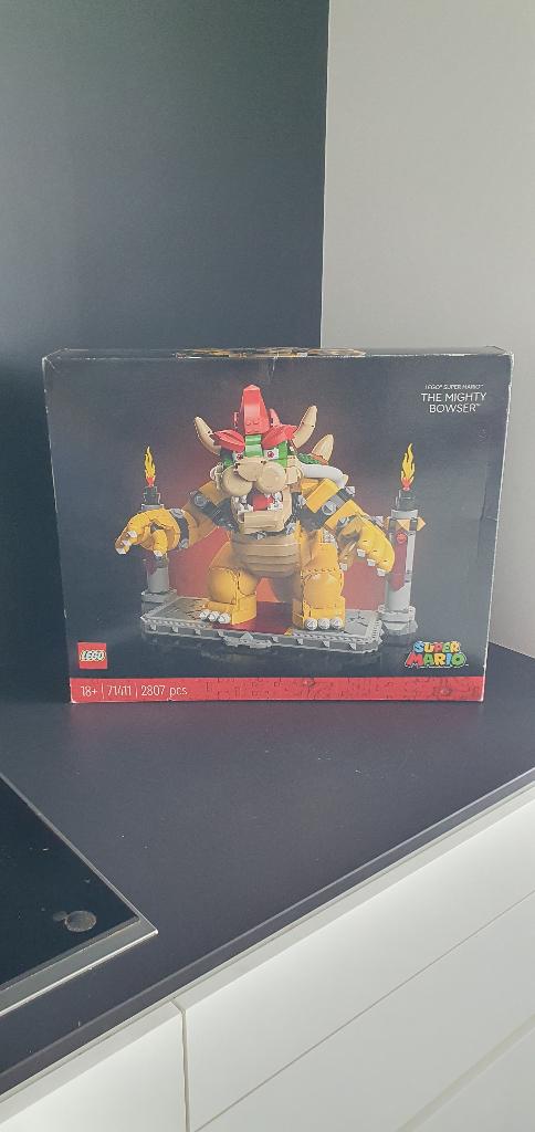 Lego 71411 Super Mario The Mighty Bowser, Compleet, Overige thema's, Lego, Ophalen of Verzenden
