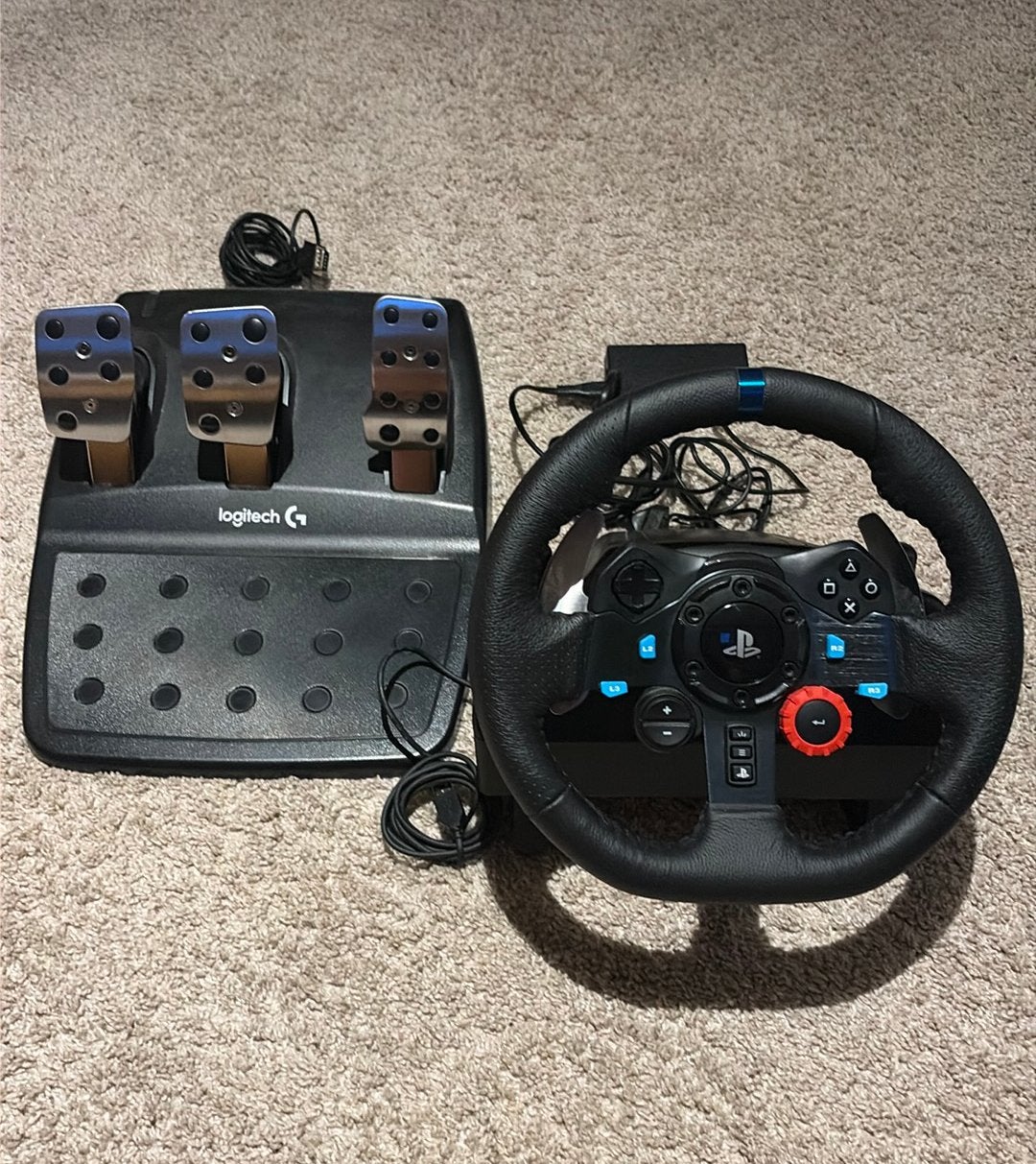 Logitech G29, voor Ps 4 en 5 en voor PC, Ophalen of Verzenden, Zo goed als nieuw, PlayStation 5