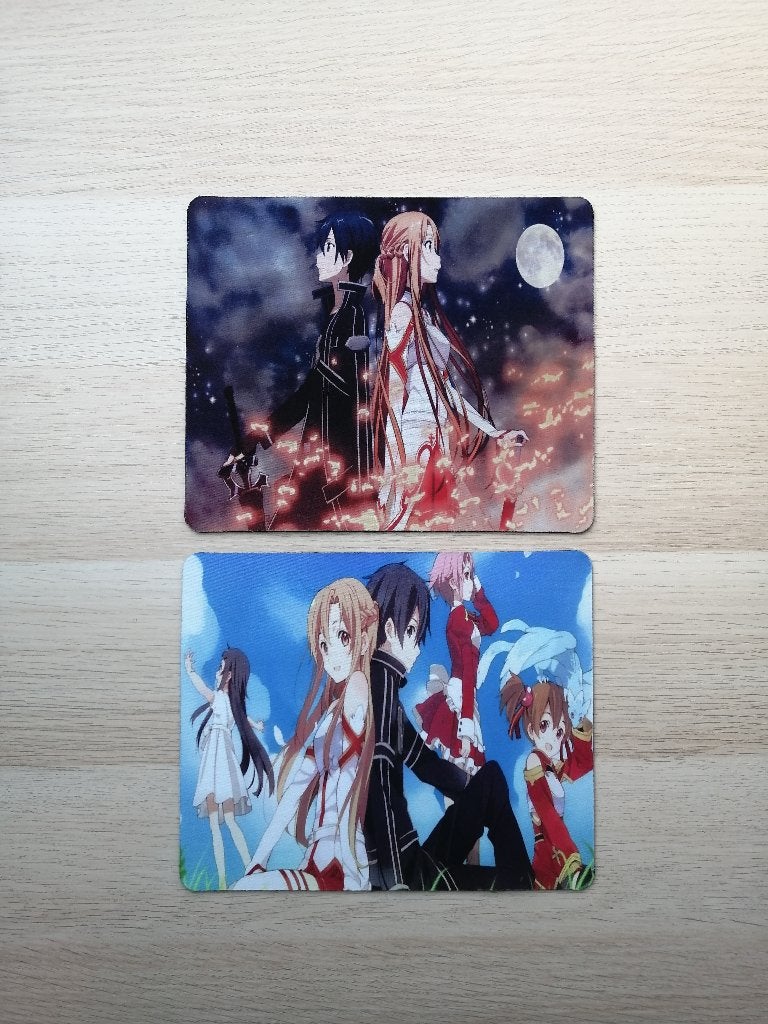 Muismat - SAO Sword Art Online - Anime - Set van 2, Computers en Software, Verzenden, Gebruikt