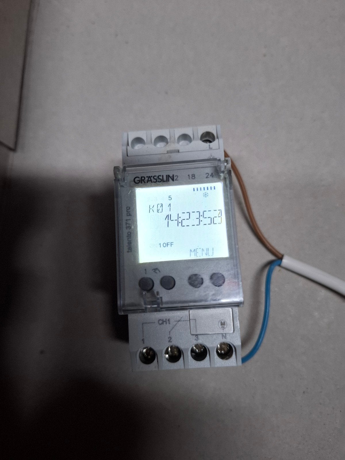 Tijdklokje Talento 371pro digitaal nieuw, Ophalen of Verzenden, Nieuw, Schakelaar