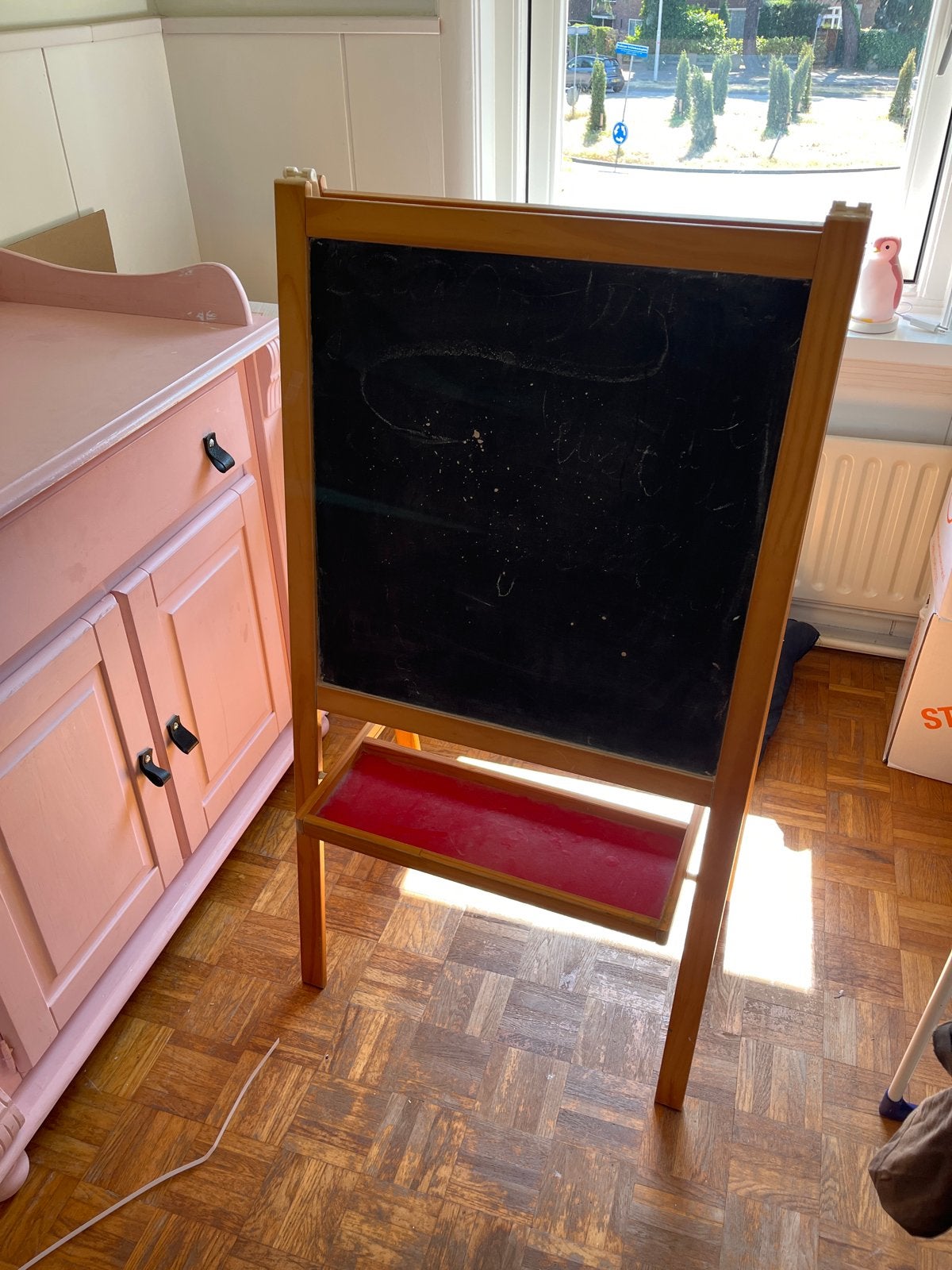 Vintage schoolbord / krijtbord, Ophalen