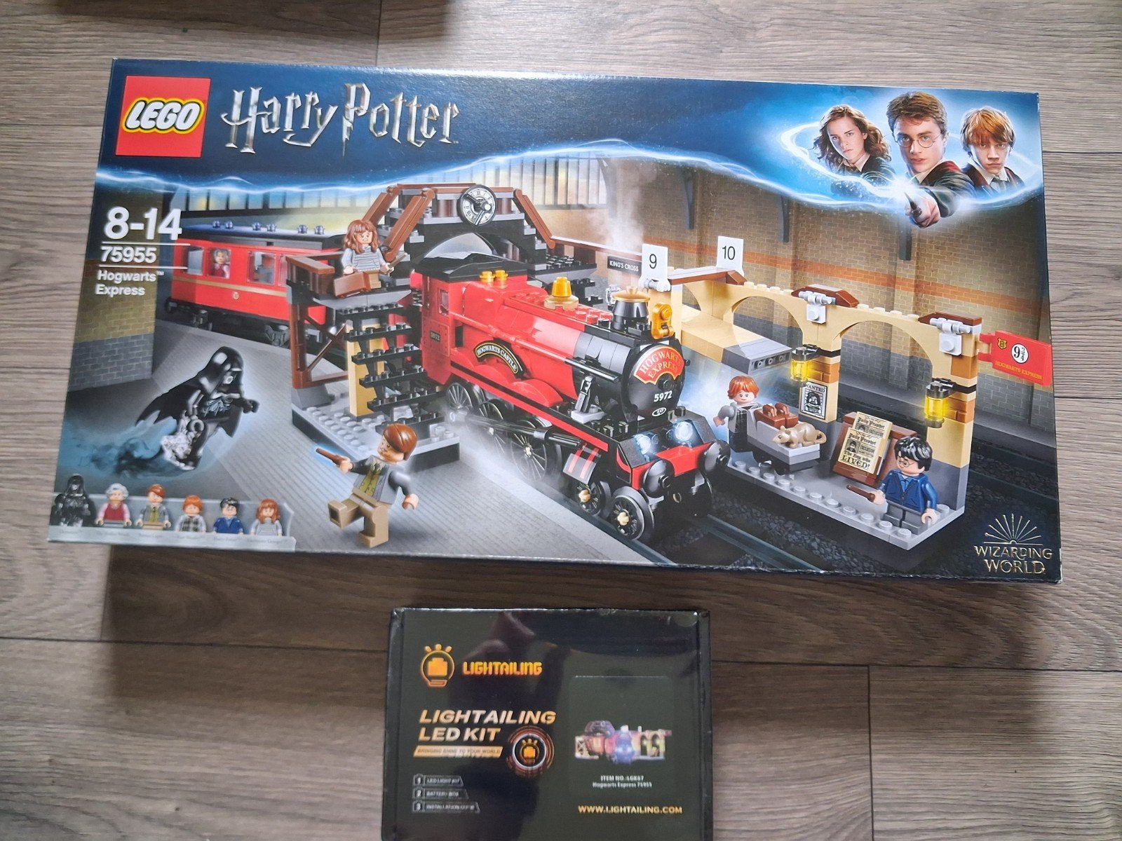 Lego Harry Potter Hogwarts Express 76955, met lightkit, Lego, Harry Potter, Ophalen of Verzenden, Zo goed als nieuw