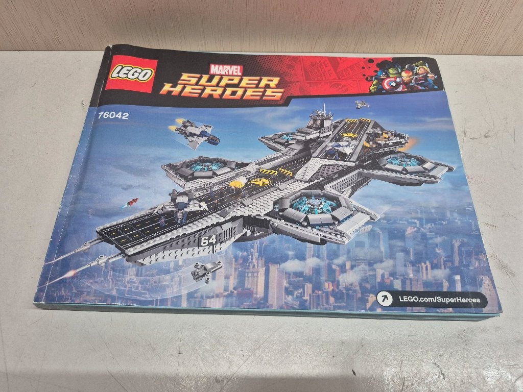Lego 76042 "SHIELD Helicarrier", Gebruikt, Marvel, Lego, Ophalen of Verzenden