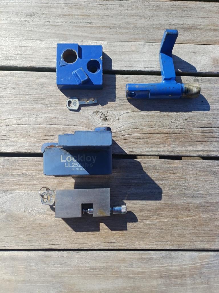Lockloy disselslot LL252sh-s met 2 sleutels, Ophalen