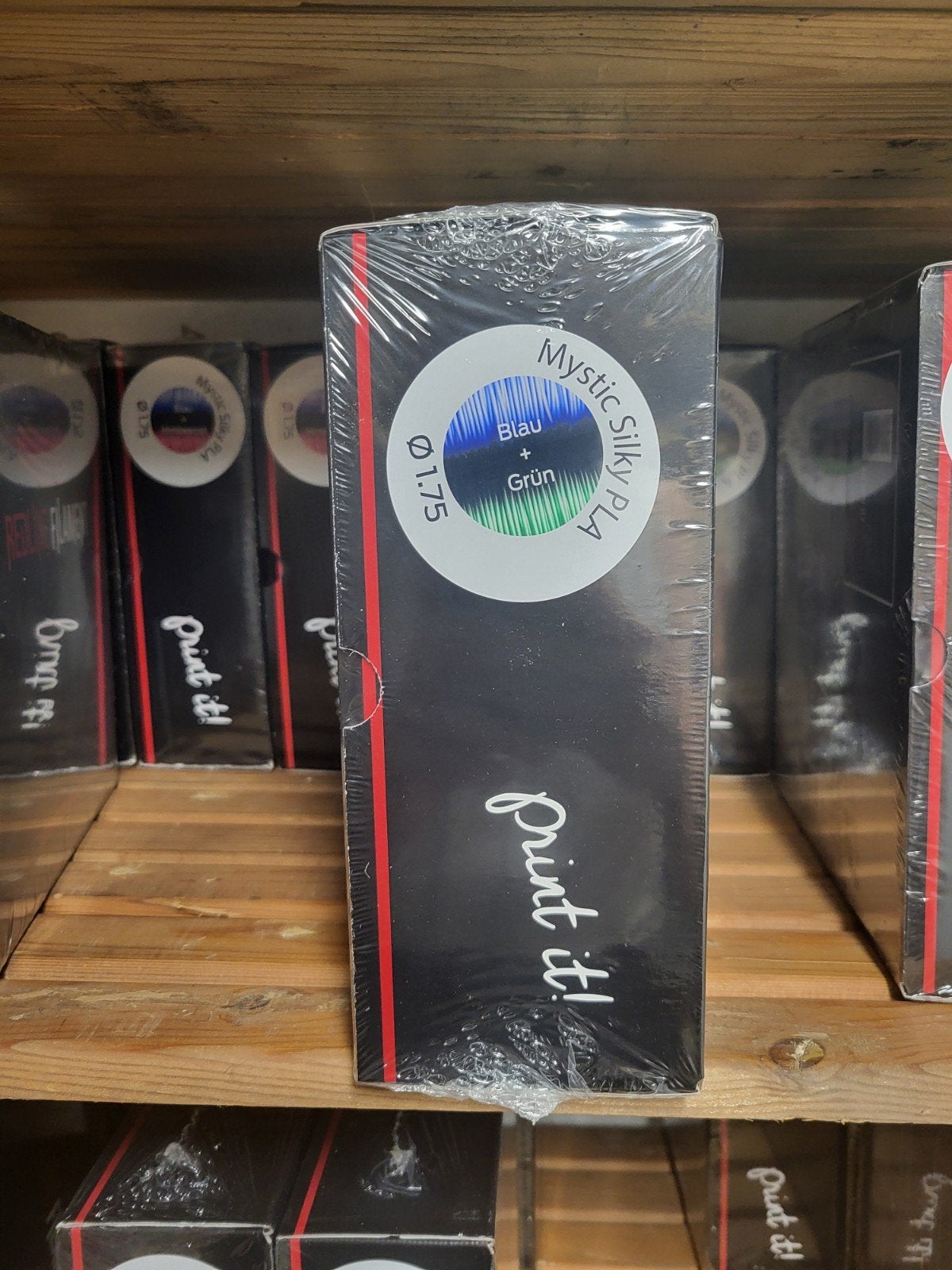 Redline Filament Mystic Silky PLA Blauw + Groen Ø1.75, Ophalen of Verzenden, Nieuw