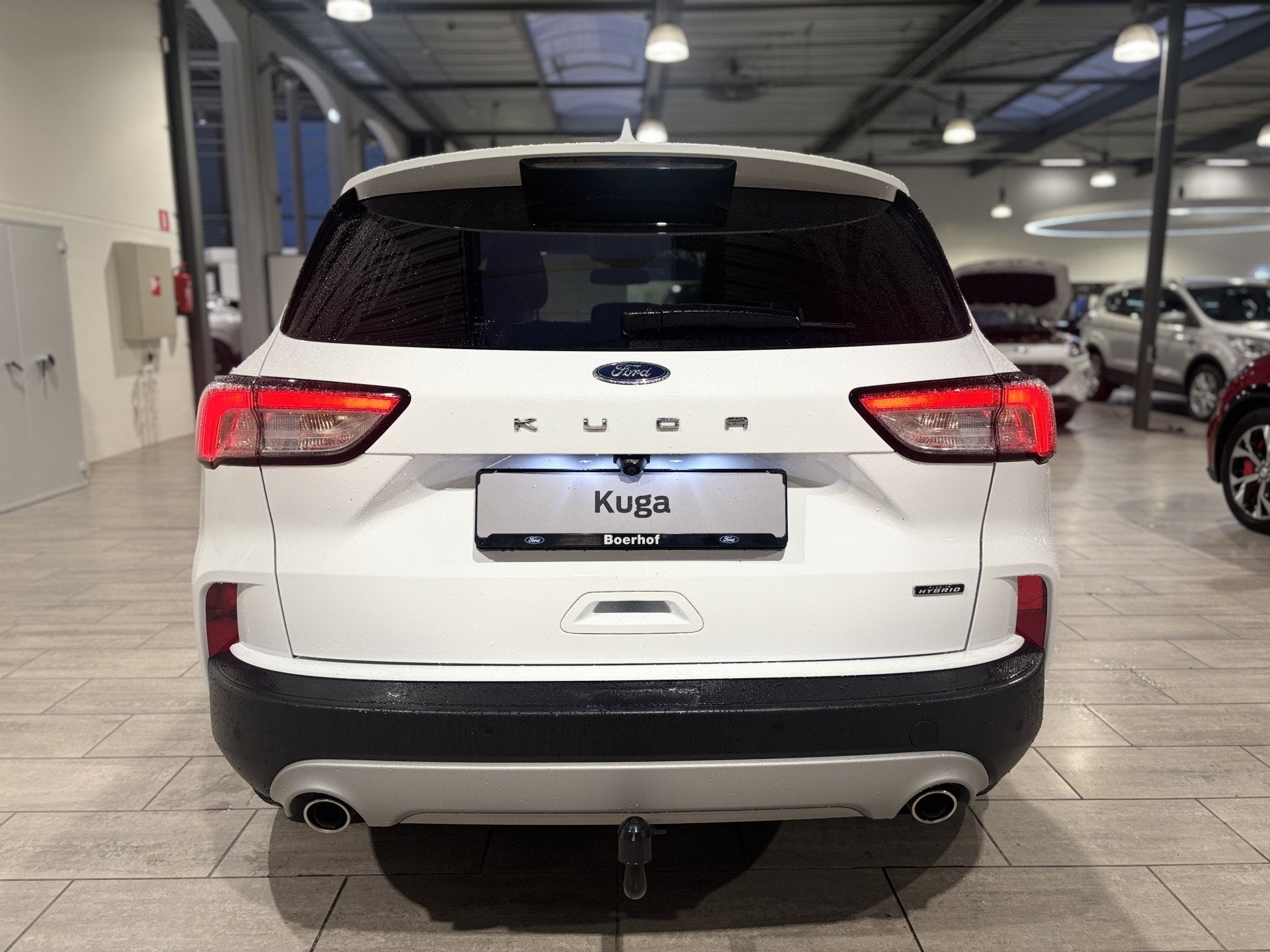 Ford Kuga 2.5 PHEV 225 pk Titanium | Trekhaak | Stoelverw. |, Gebruikt, 4 cilinders, Wit, Plug-in hybride