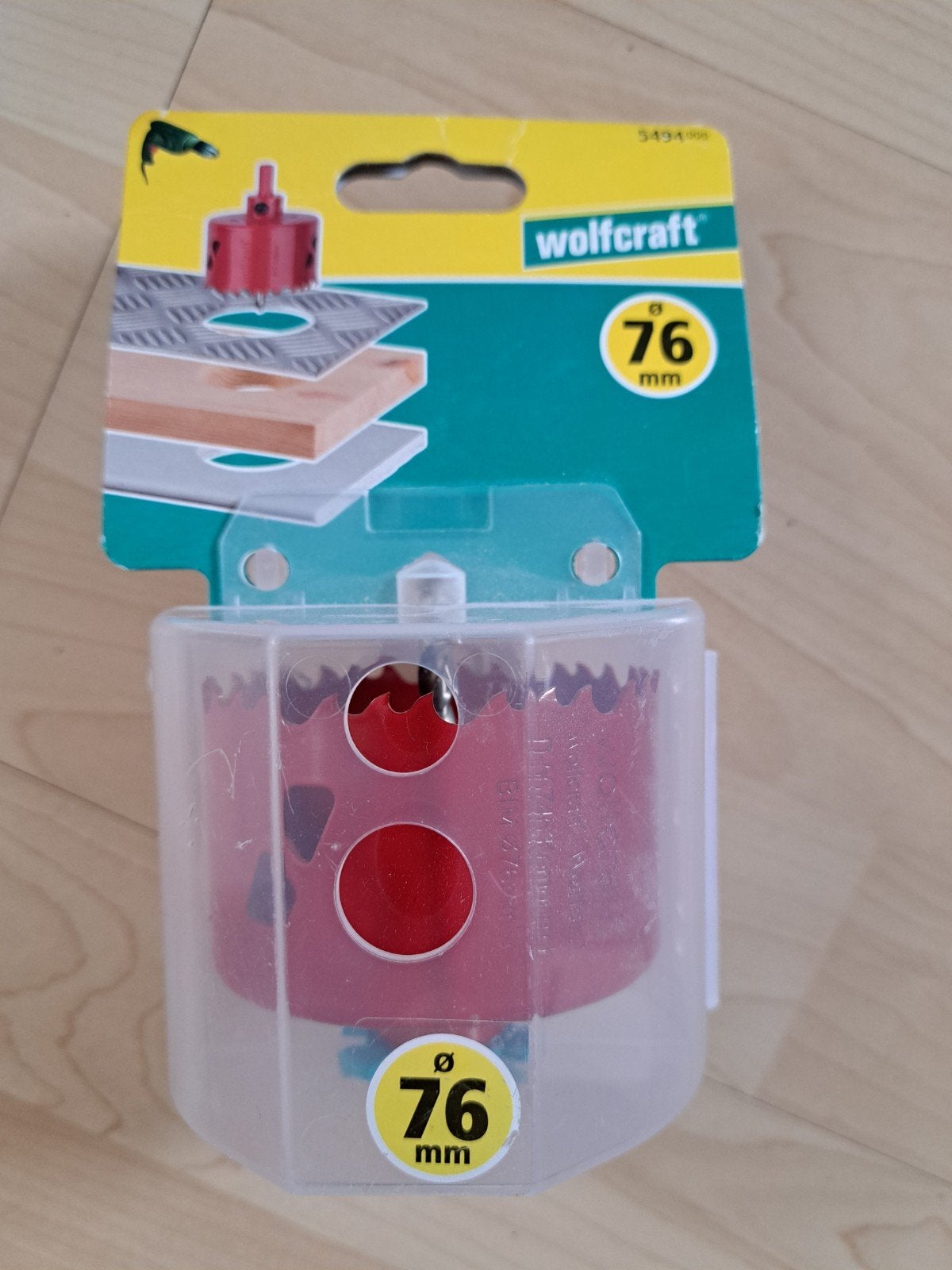 Wolfcraft Gatenzaag 76 mm - Nieuw in verpakking, Ophalen of Verzenden, Nieuw, Overige typen