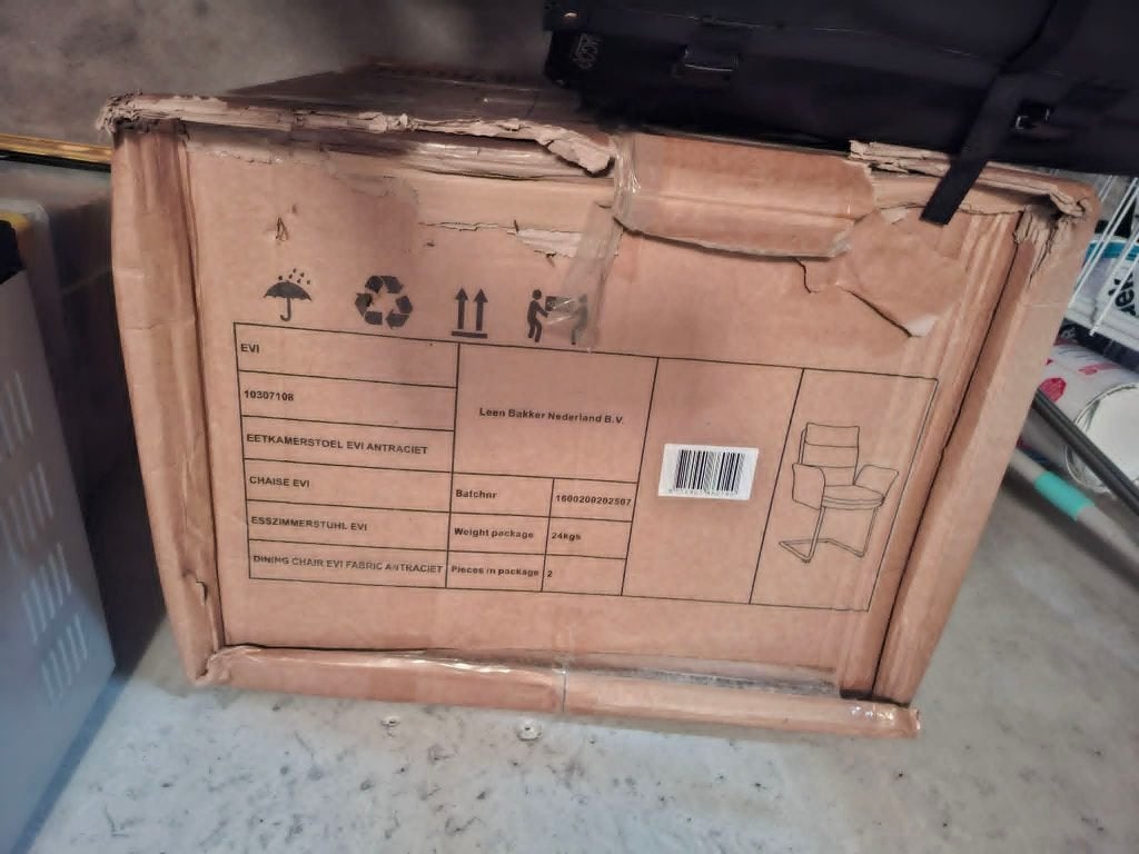 2 eetkamerstoelen Evi, Ophalen, Twee, Overige kleuren, Nieuw
