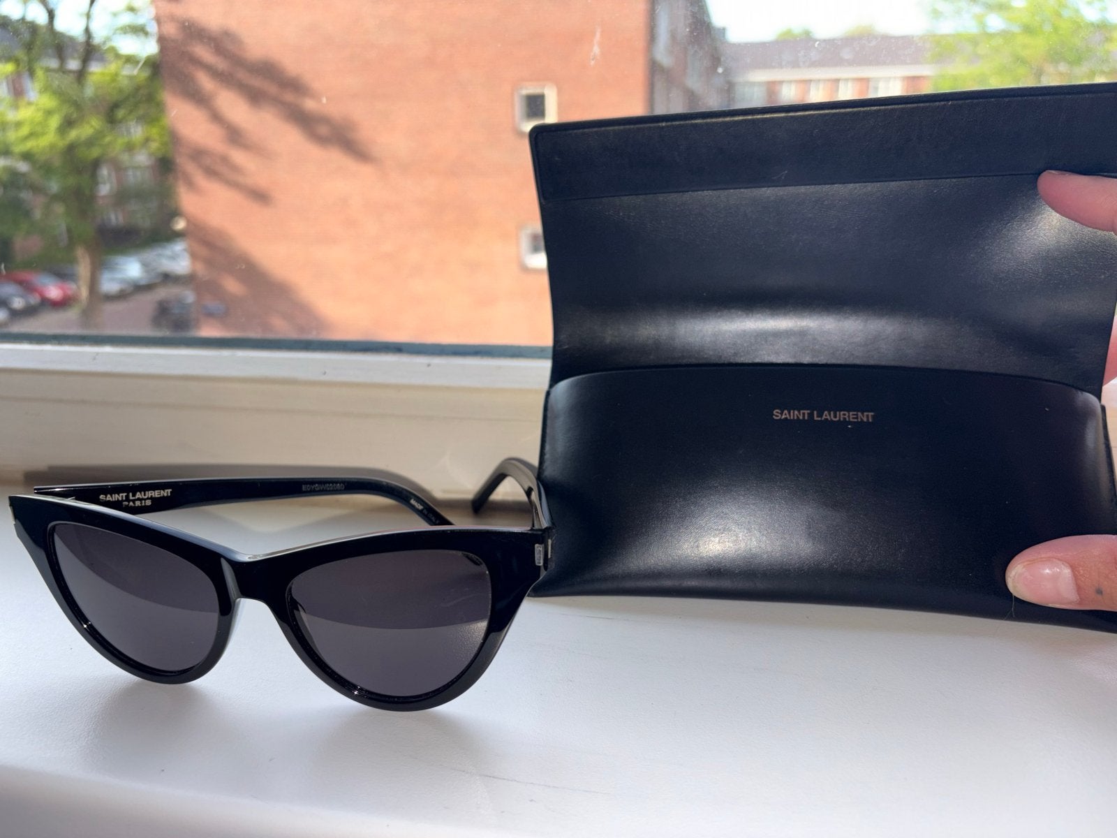 Authentieke Saint Laurent zonnebril E0YGW02080, Sieraden, Tassen en Uiterlijk, Zonnebrillen en Brillen | Dames, Overige merken