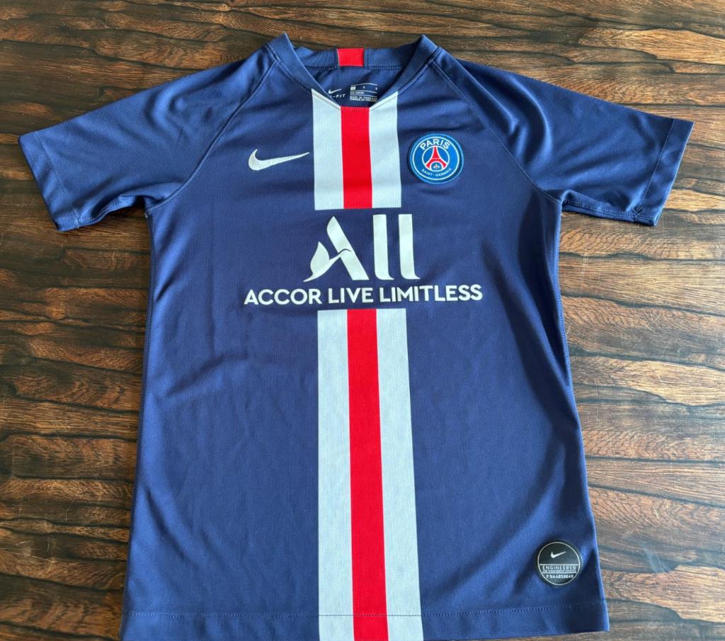 Paris Saint-Germain thuisshirt maat 147-158 cm, Blauw, Nike, Overige maten, Ophalen of Verzenden