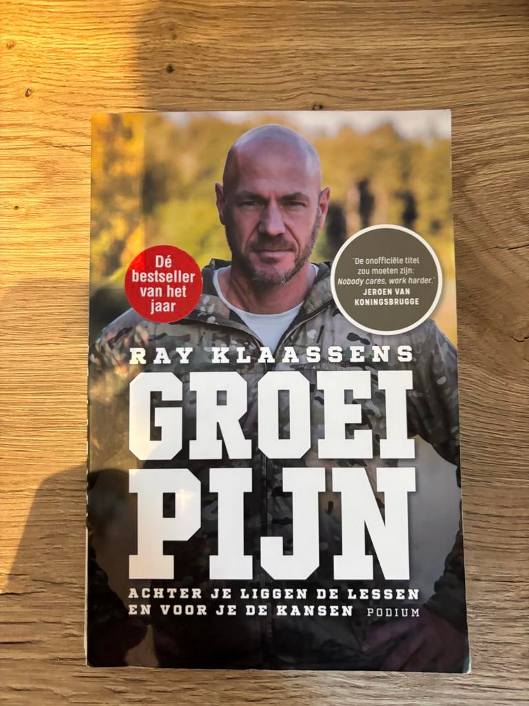 Groeipijn - Ray Klaassens (Bestseller), Ophalen of Verzenden, Zo goed als nieuw