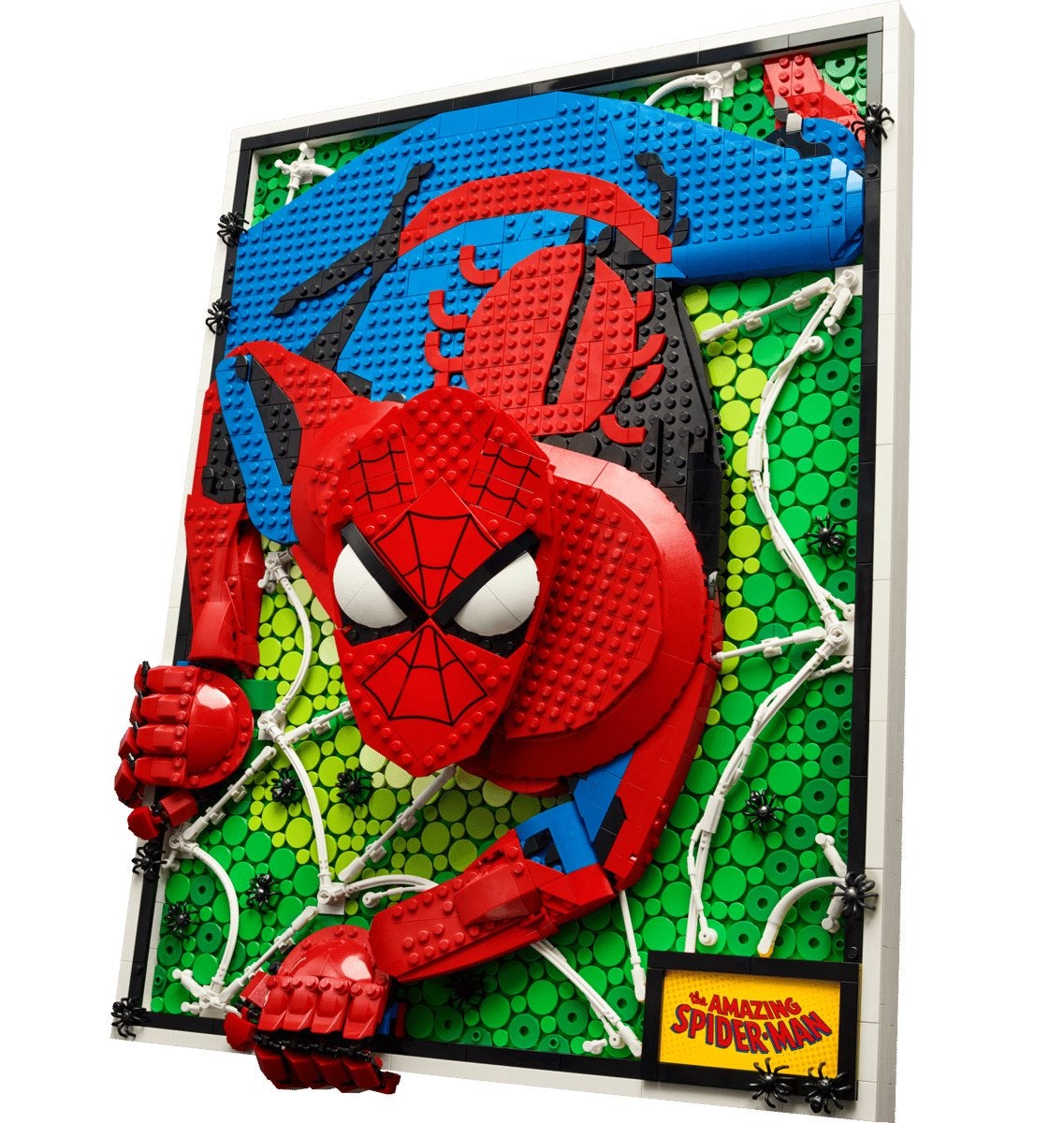 LEGO Art The Amazing Spider-Man 3D Kunstwerk, Ophalen, Gebruikt, Overige merken