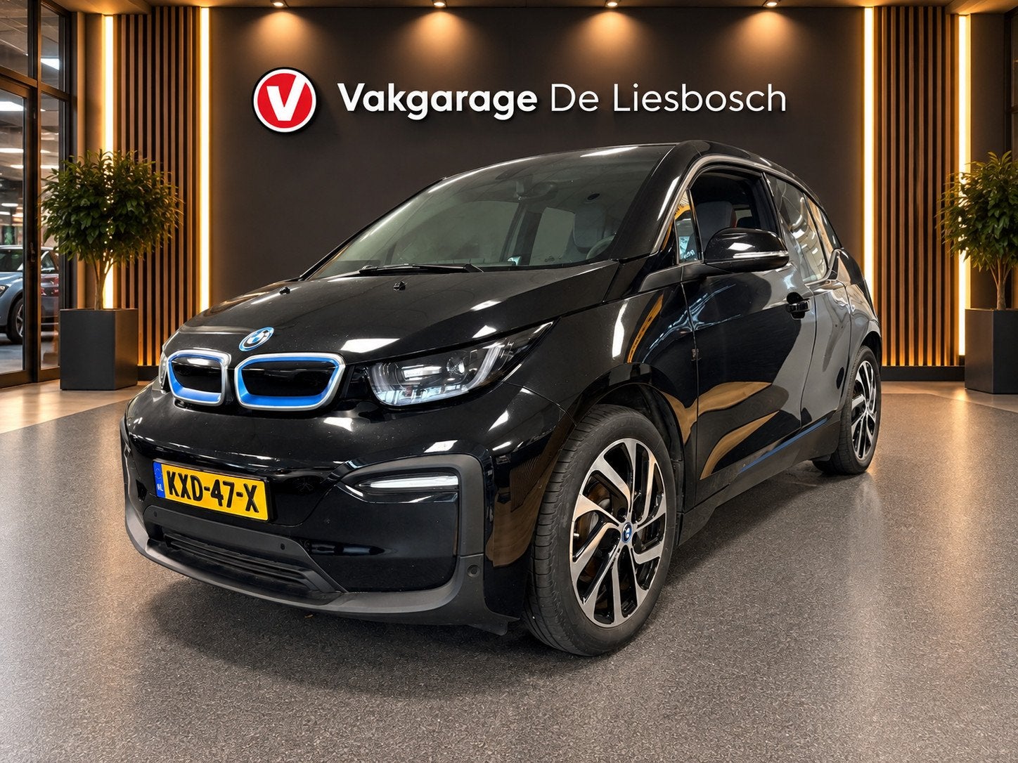 BMW I3 S 120Ah 42 kWh, Auto's, Automaat, Gebruikt, Beige, Zwart