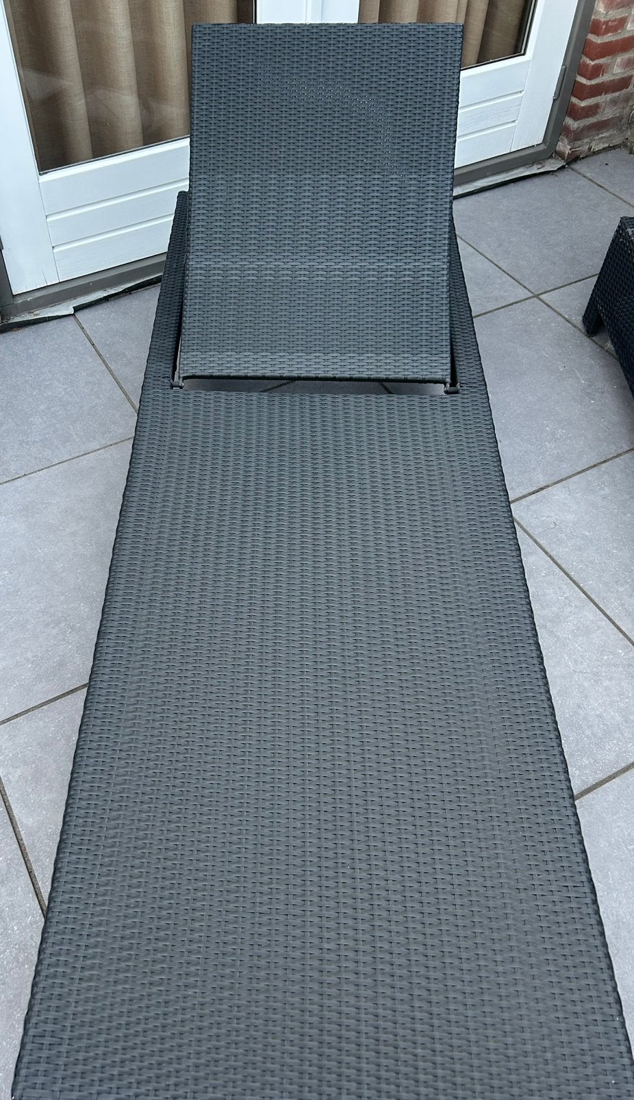 Bellagio Wicker Ligbed - Verstelbaar en Comfortabel, Ophalen, Gebruikt, Wicker, Verstelbaar