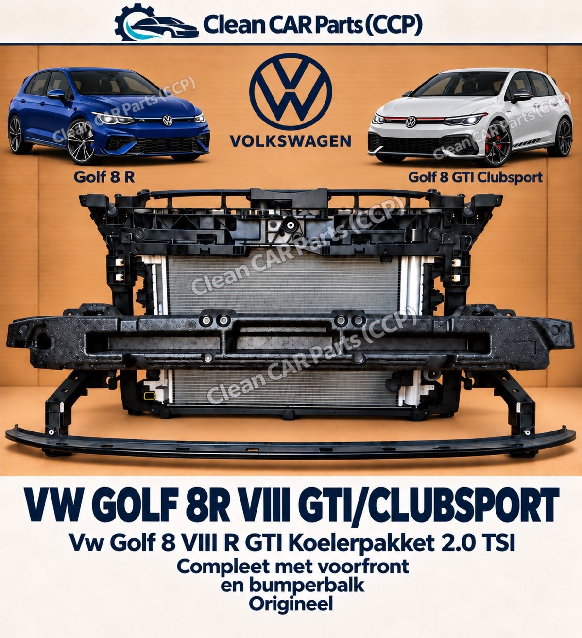 Volkswagen Golf 8 VIII R GTI Koelerpakket 4Motion 2.0 TSI  ✅, Ophalen of Verzenden